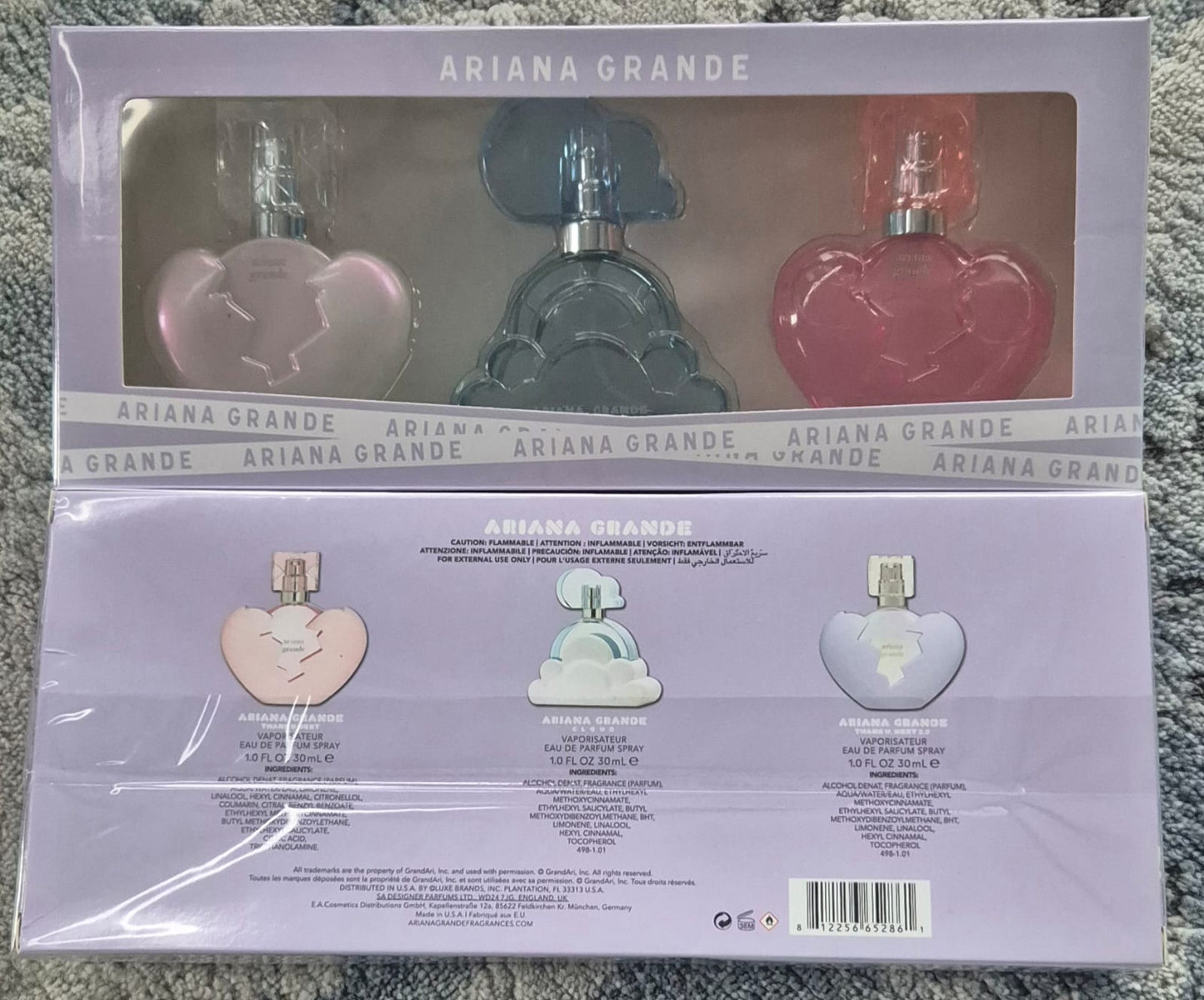 Ariana Grande Cloud/Thank U Next/Set