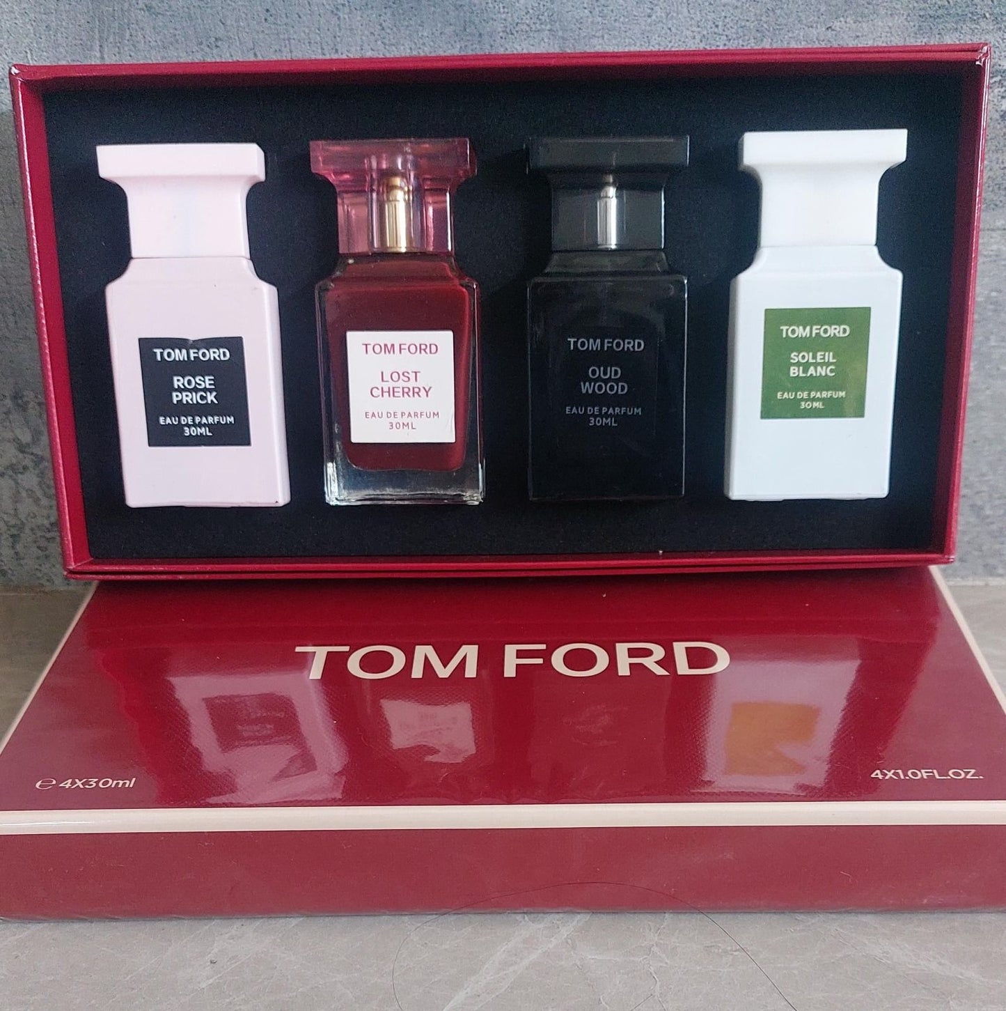 Tom Ford Giftset 4 x 30ml bottles