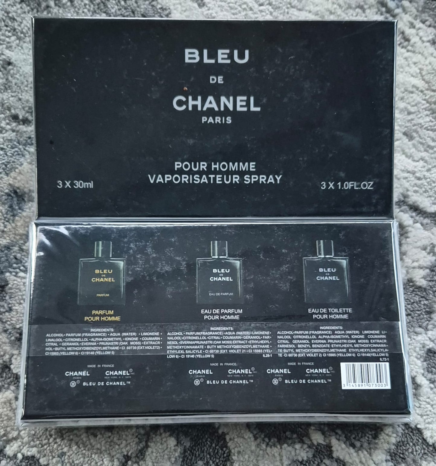 Chanel De Bleu Set Men