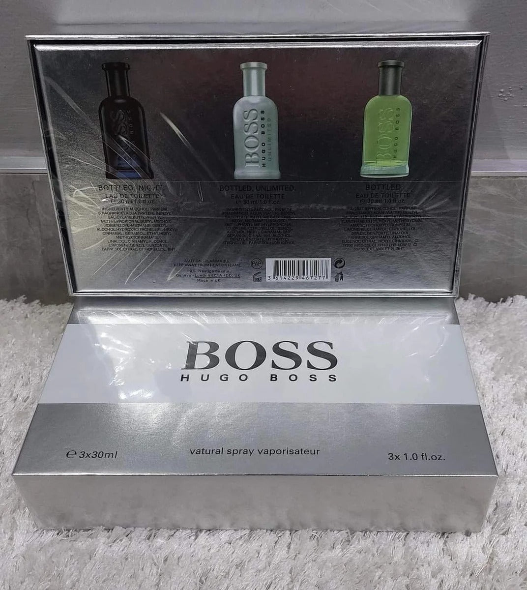 Hugo Boss Giftset 3x 30ml bottles