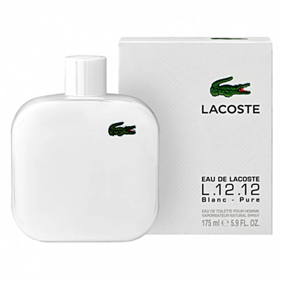 Lacoste L.12.12 BLANC - PURE EDT 100ml (White) (Men)